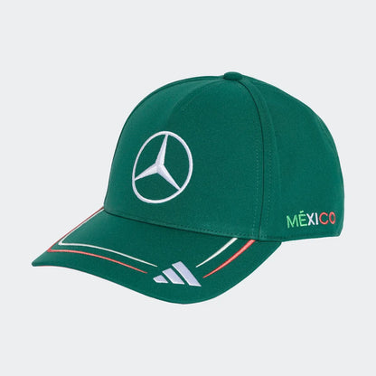 Gorra F1 Mercedes AMG Petronas Verde GP Mexico 2026
