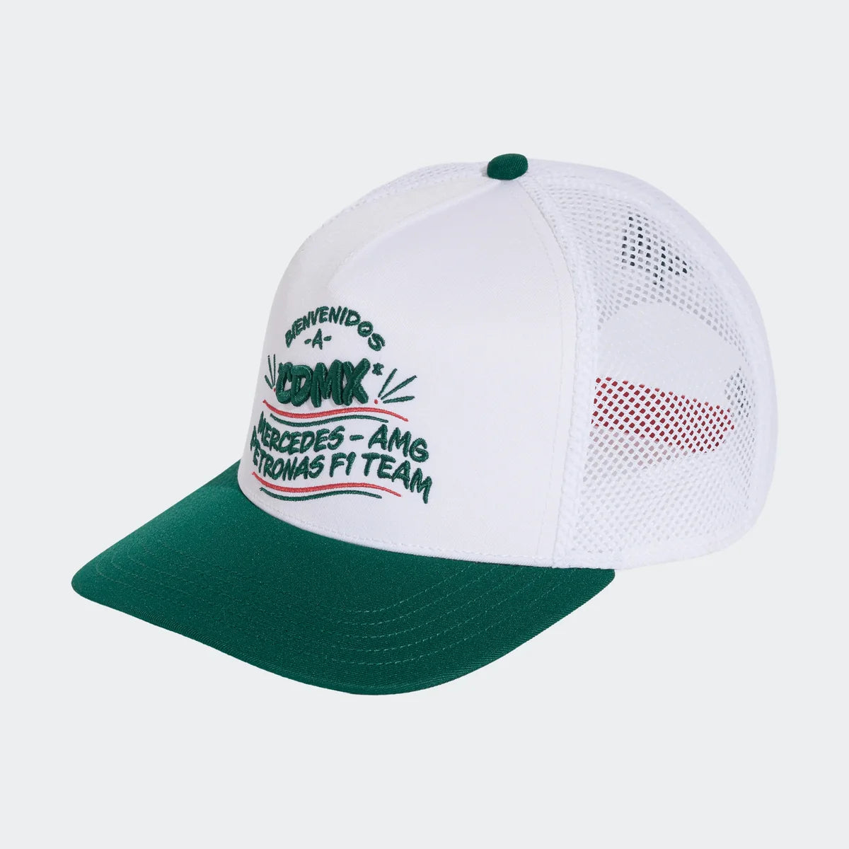 Gorra F1 Mercedes AMG Petronas Blanca GP Mexico 2026