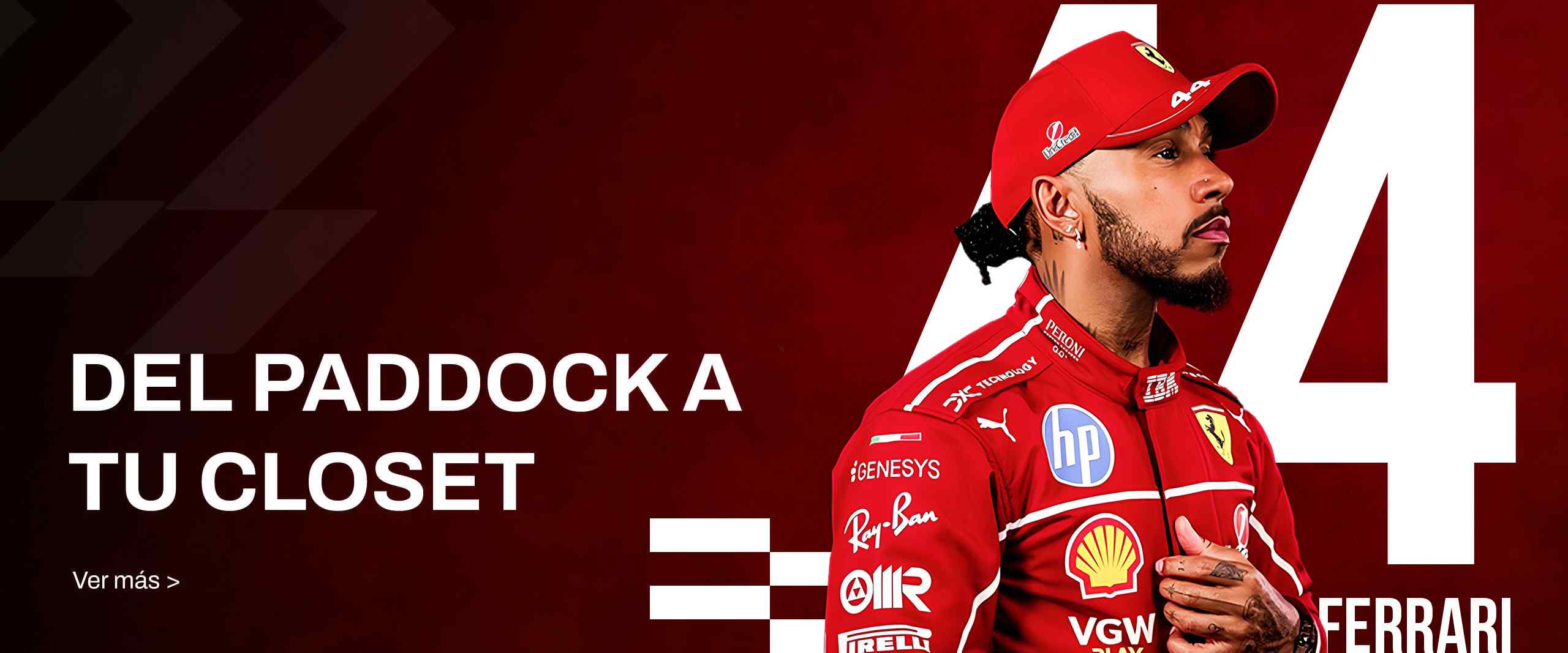 Productos oficiales Hamilton Ferrari F1